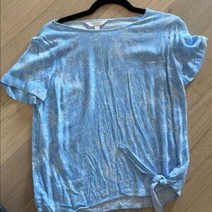 Lauren Conrad baby blue top